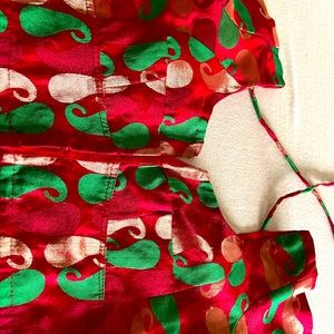 Multi color 3/4 sleeve blouse